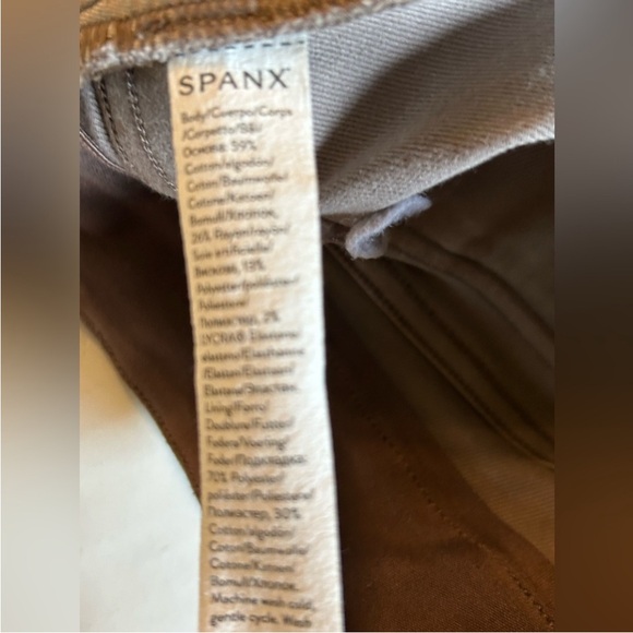 SPANX STRETCH TWILL CROPPED WIDE LEG PANT 💋 - Picture 10 of 12